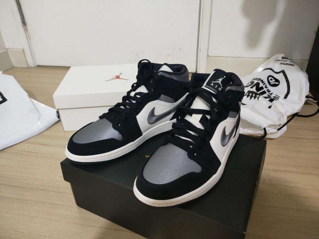 AJ1 Air Jordan 1 Mid Satin Grey EU41 
