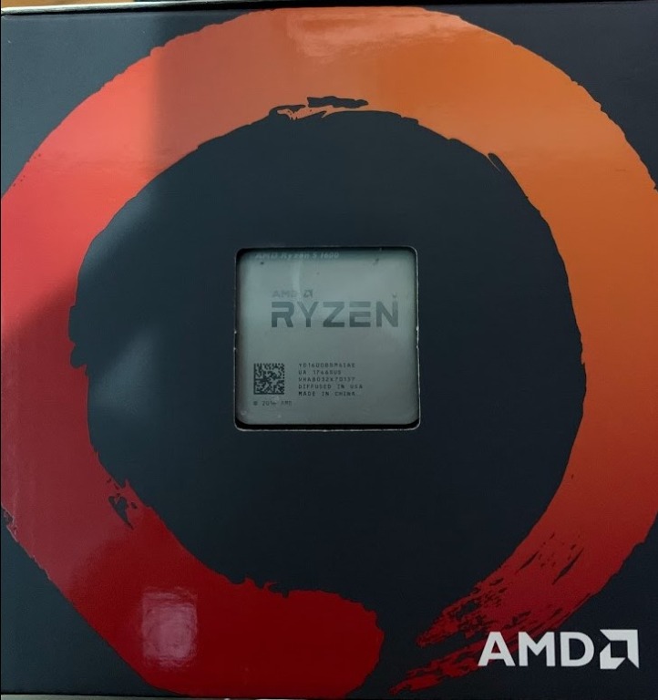 AMD Ryzen 5 1600 Six-Core Processor, 電腦＆科技, 桌上電腦 on Carousell