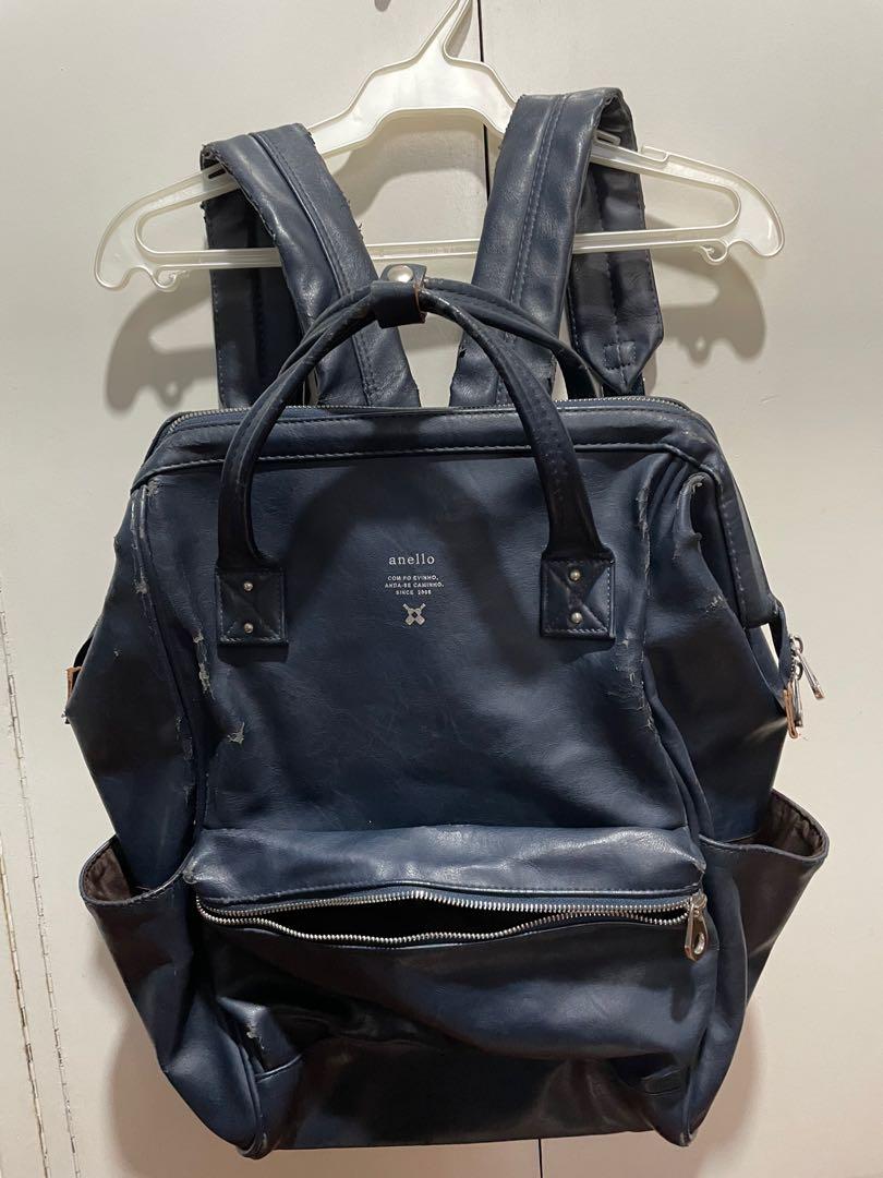 Anello Leather Backpack Men s Fashion Bags Backpacks on Carousell