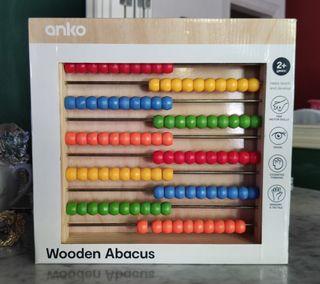 wooden abacus kmart