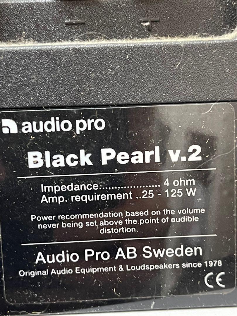 Audio Pro Black Pearl V2, 音響器材, 可攜式音響設備- Carousell