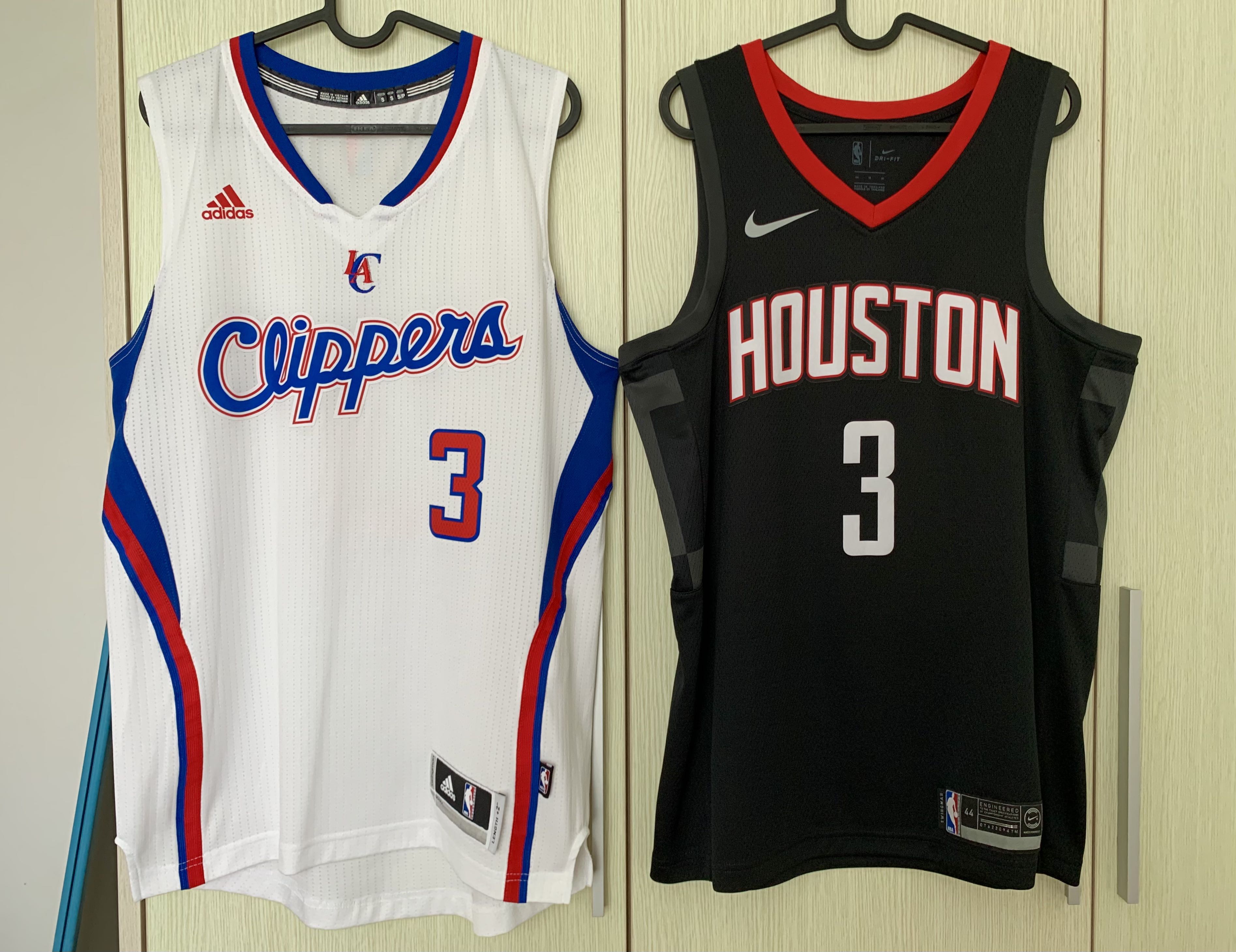 Red Adidas Chris Paul Jersey Size XL LA Clippers #3 NBA Basketball Los  Angeles