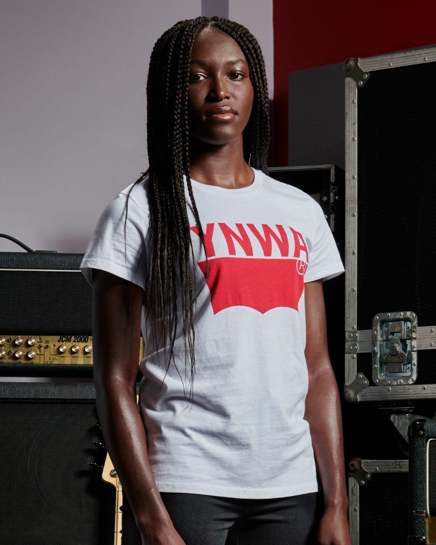 LFC YNWA White XS Size Women Tee Shirt 