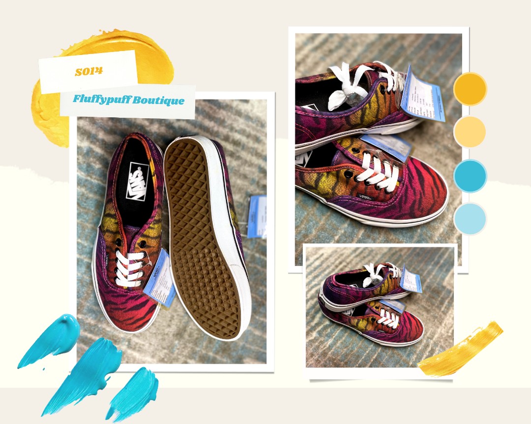 rainbow authentic vans