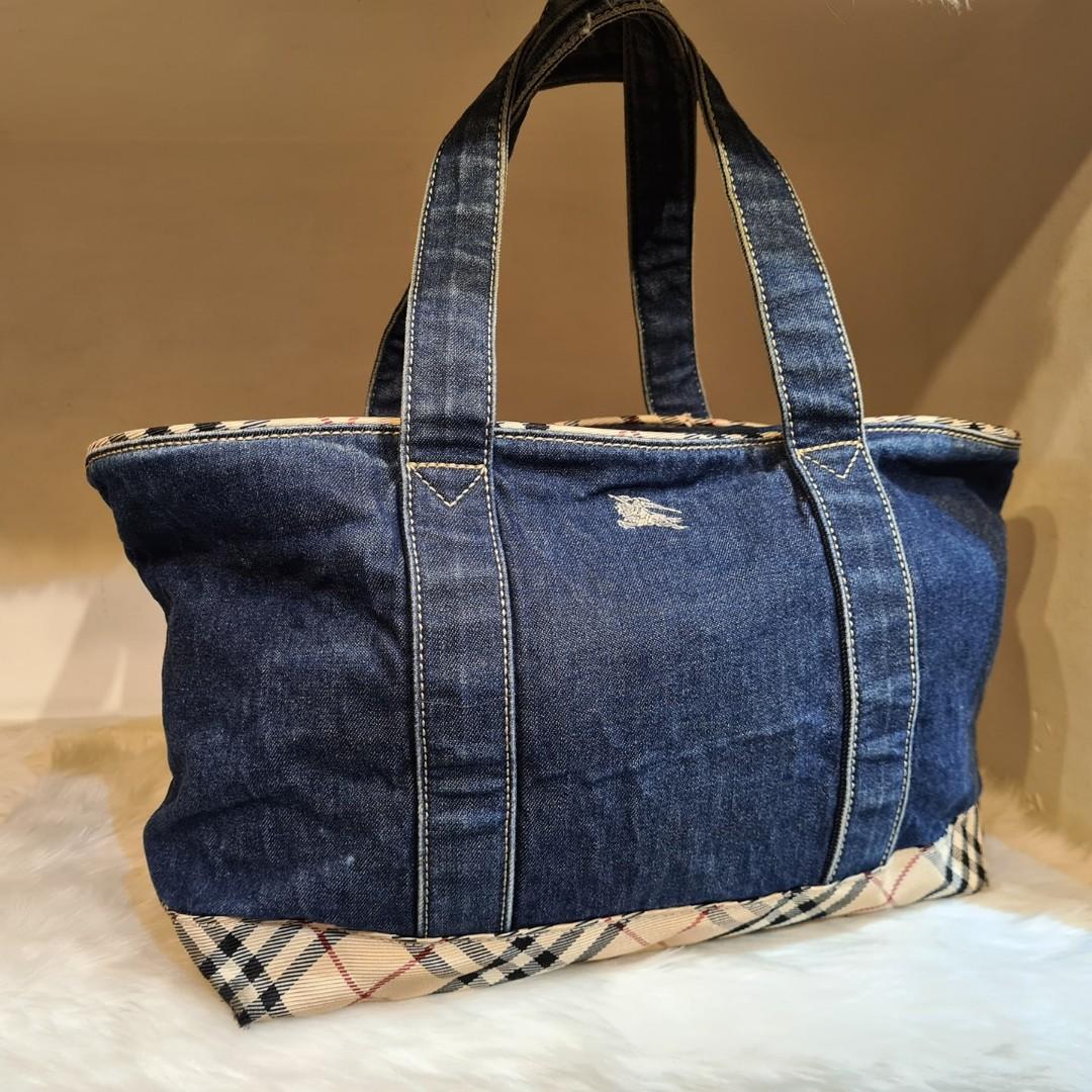 Vintage Burberry Tote Bag, Luxury, Bags & Wallets on Carousell