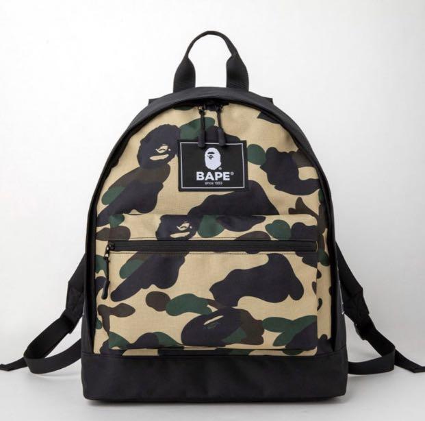 bape space camo backpack