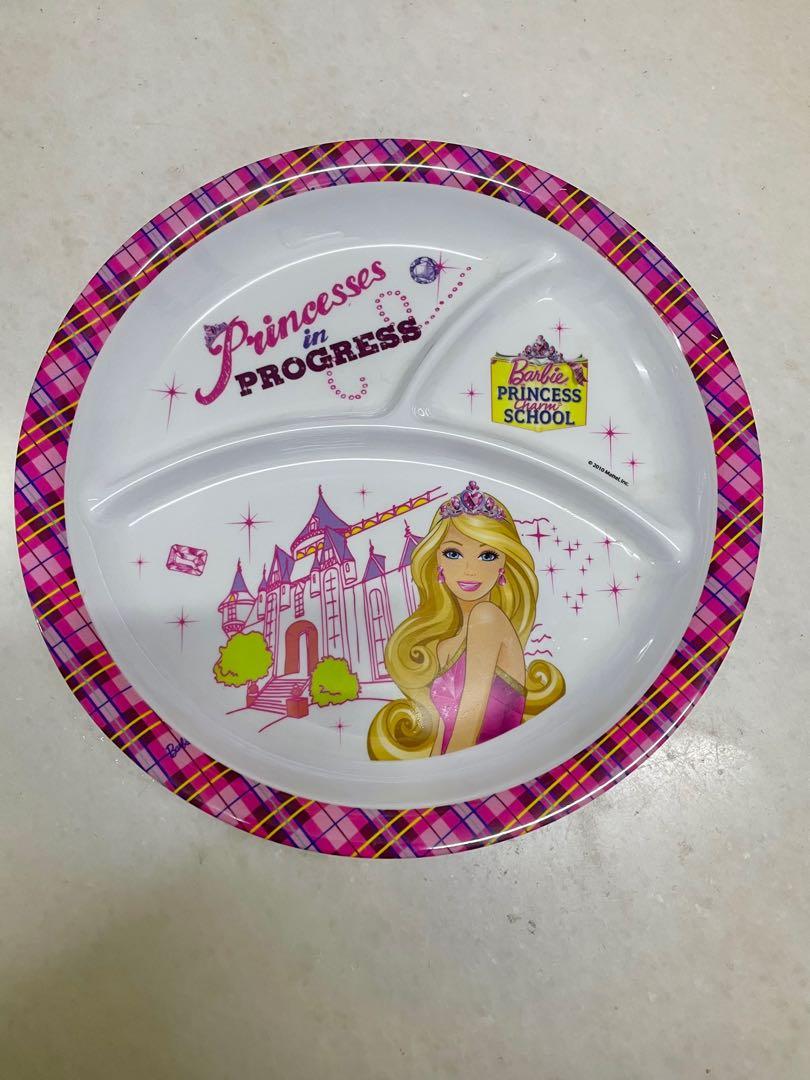Barbie plates and cups on sale