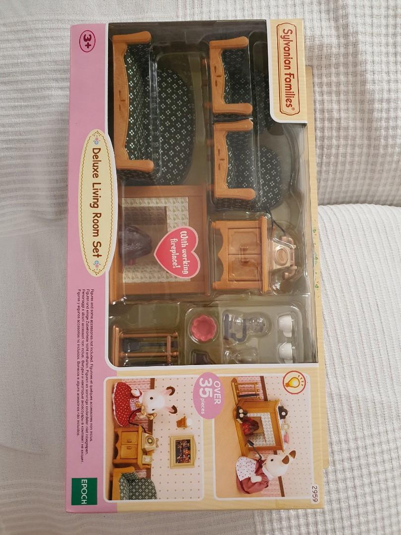 Deluxe living room set sylvanian store