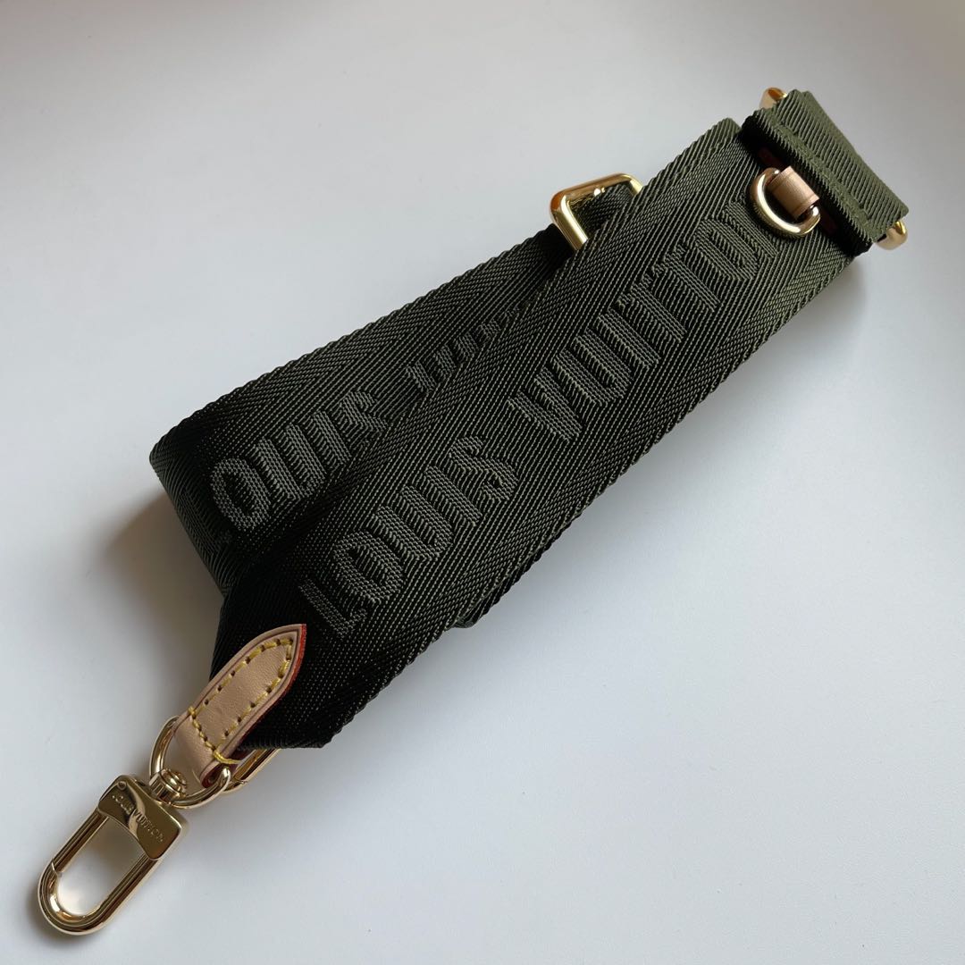 Brand new LV Louis Vuitton Khaki Strap from multi pochette accessoires MPA,  Luxury, Accessories on Carousell