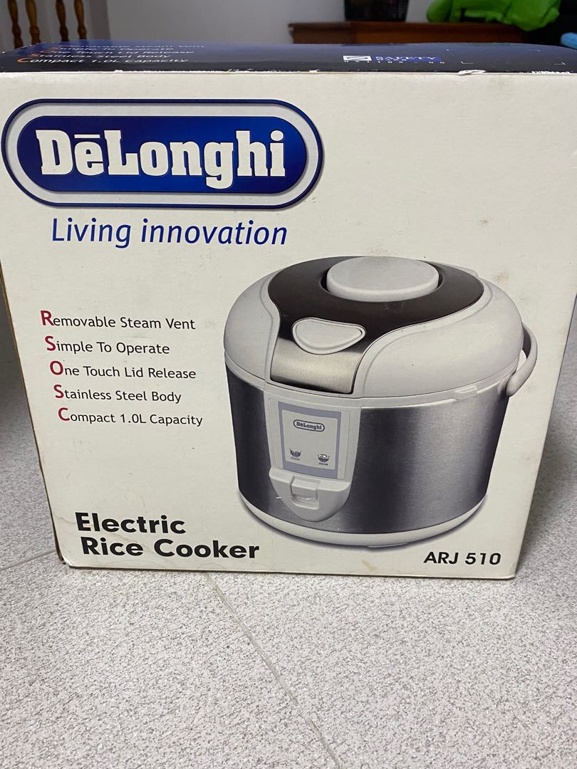 Brand new rice cooker Delonghi, TV & Home Appliances, Kitchen