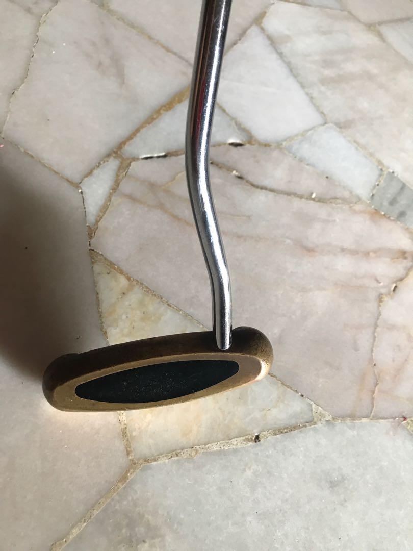 Brass Golf Putter TRUE LINE milled 100 USA, Sports Equipment, Sports
