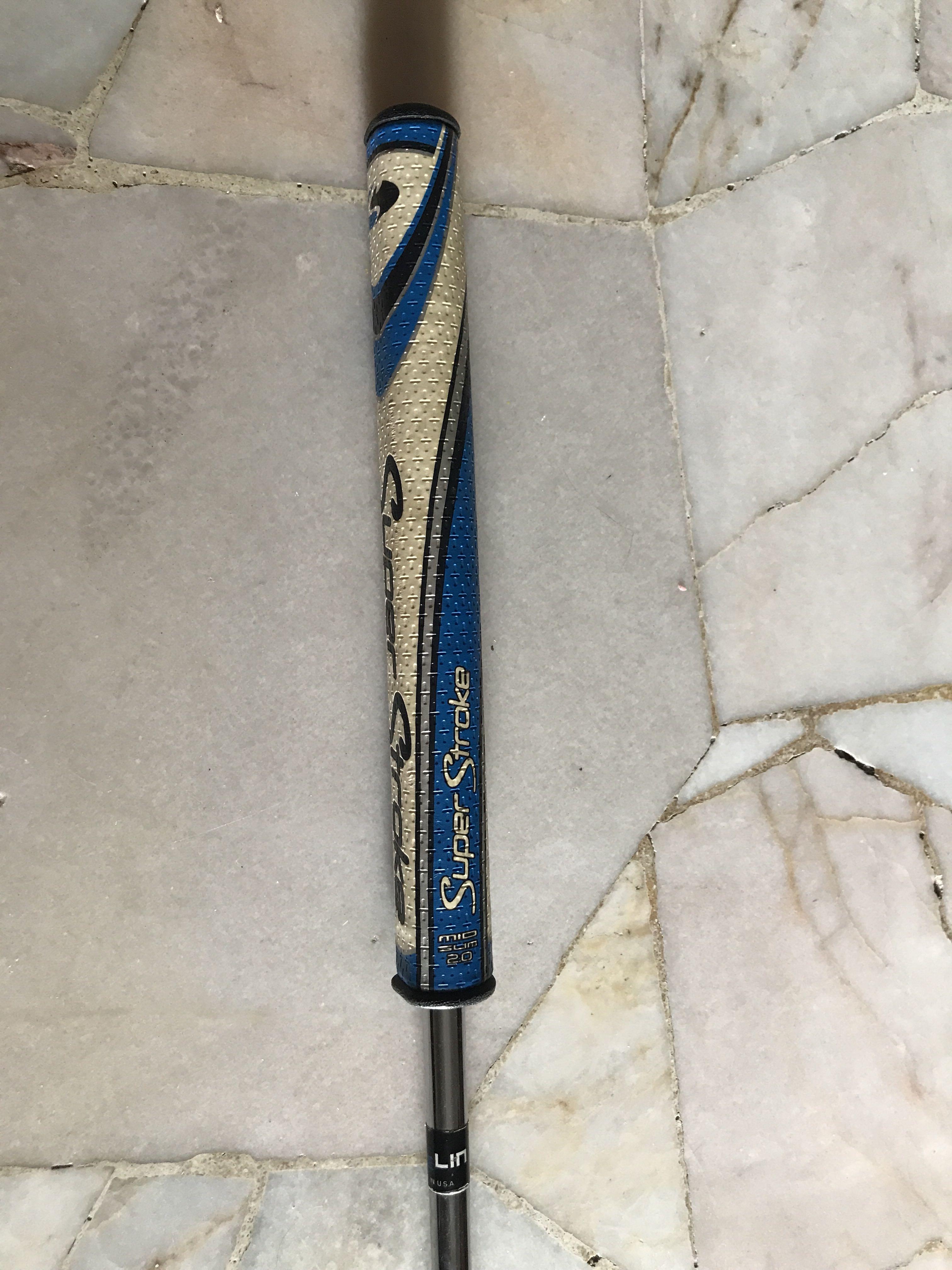 Brass Golf Putter TRUE LINE milled 100 USA, Sports Equipment, Sports