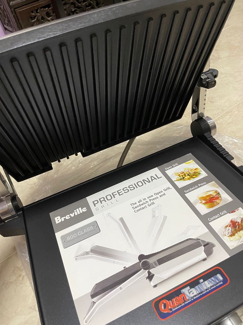 Breville The Adjusta Grill \u0026 Press, TV 