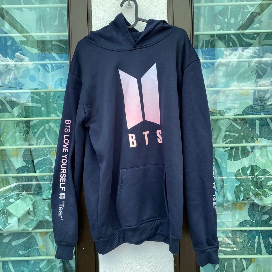 Bts hoodie love yourself sale tear
