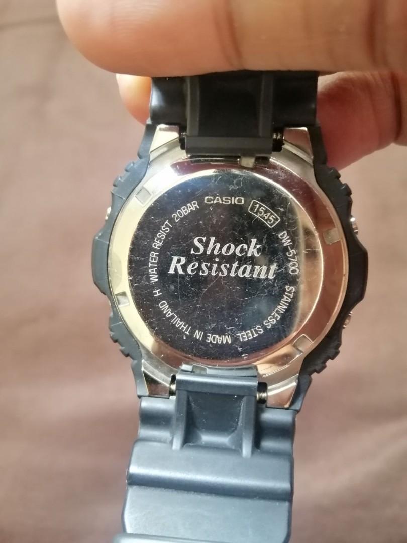 Casio Gshock Dw5700 Vintage Watch, Men's Fashion, Watches & Accessories ...