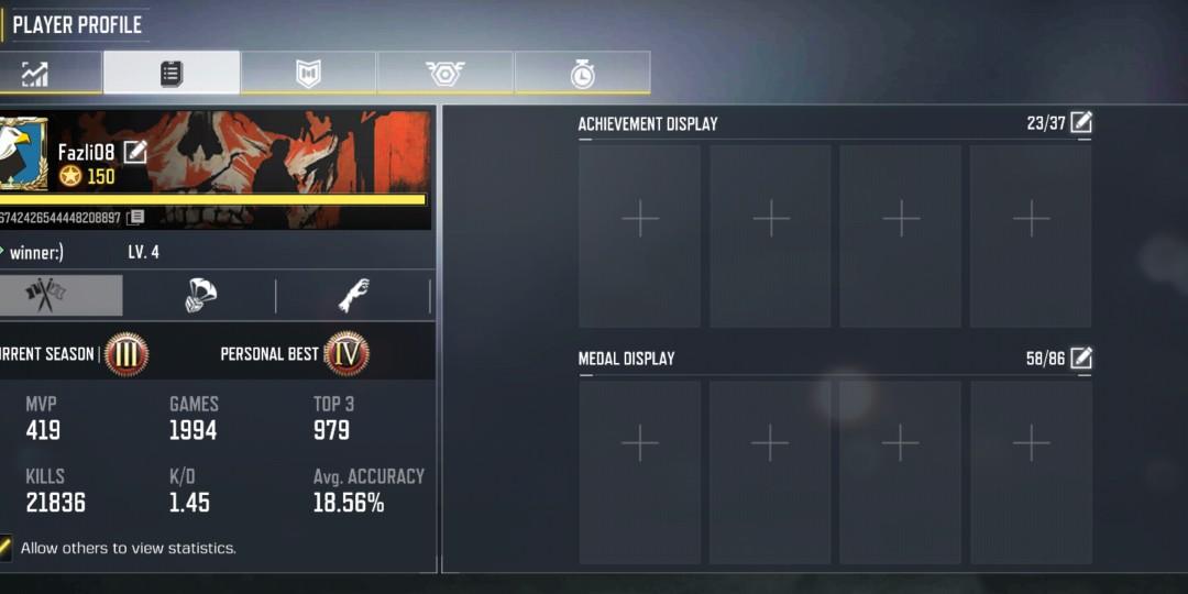 COD Mobile Account, Video Gaming, Gaming Accessories, Game Gift Cards