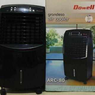 Dowell Grandesa Air Cooler ARC-80 9 Liter Evaporative Cooling Fan with honeycomb filter and Ionizer