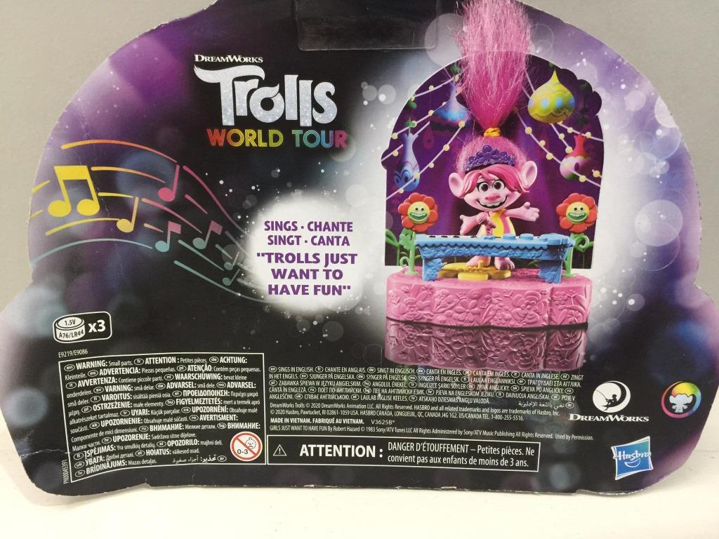 DreamWorks Trolls World Tour Find Your Beat Poppy, Hobbies & Toys, Toys ...