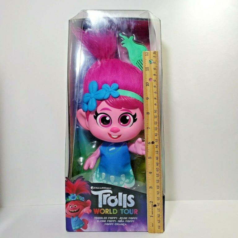 DreamWorks Trolls World Tour Toddler Poppy Doll 12