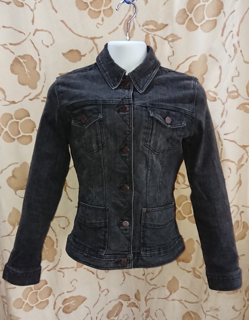 eddie bauer jean jacket