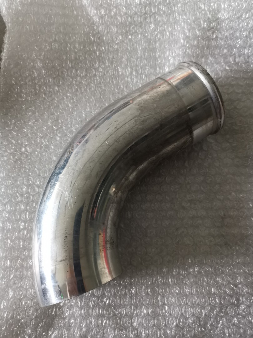 Evo 10/Evo X Air Intake Metal Pipe, Car Accessories, Accessories on Carousell