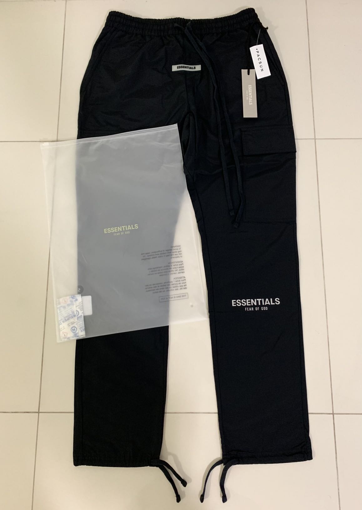 Fear of god essentials nylon cargo pants online