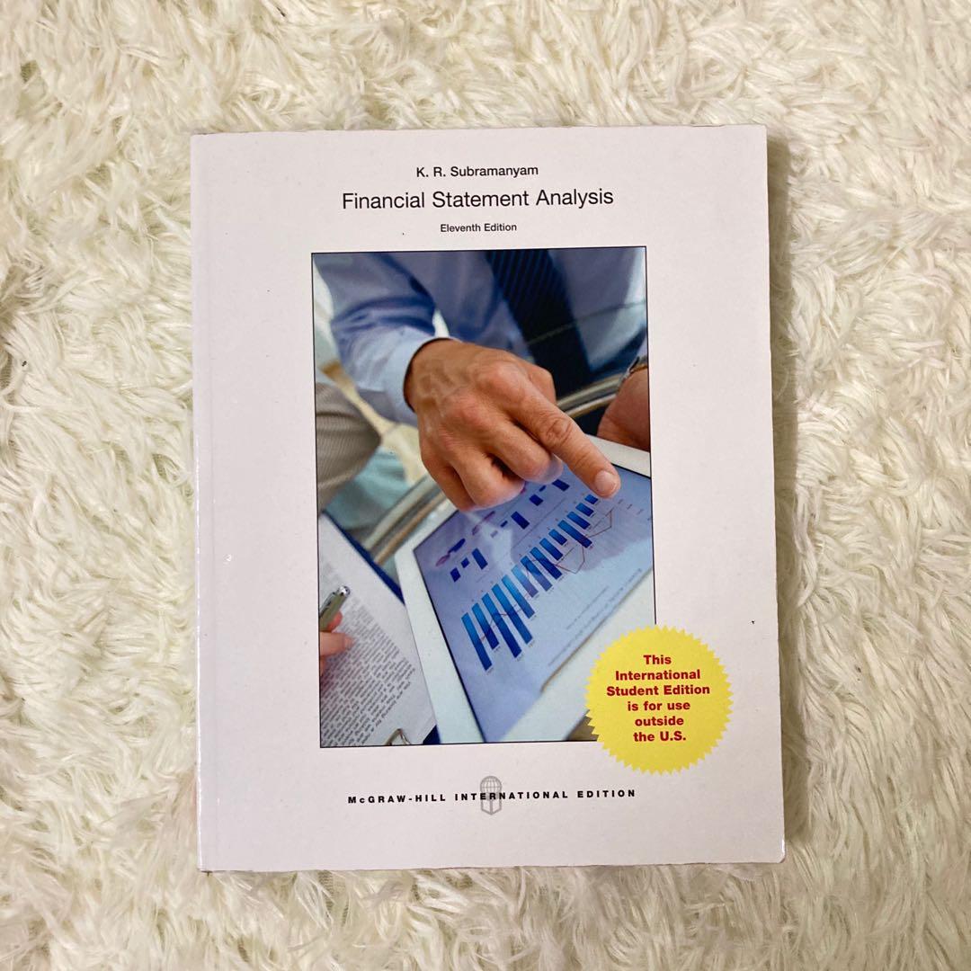Financial Statement Analysis Textbooks On Carousell