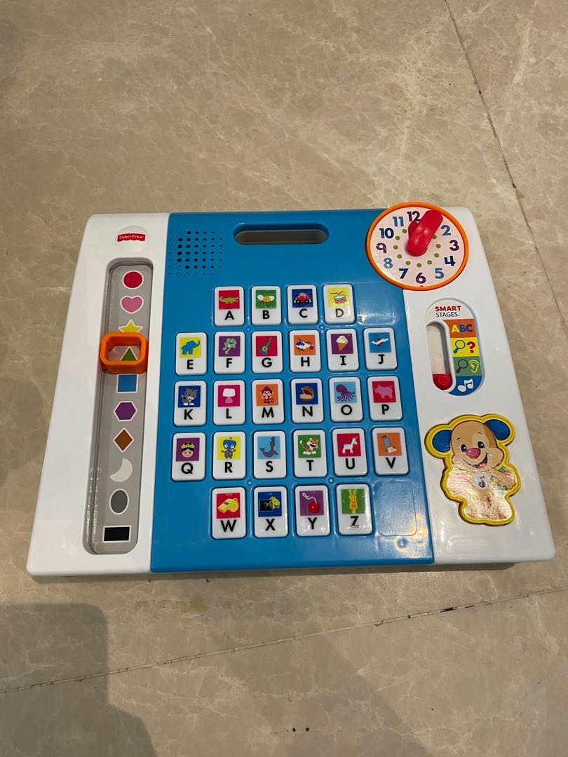Fisher price laugh and learn puppy's a to z smart pad on sale