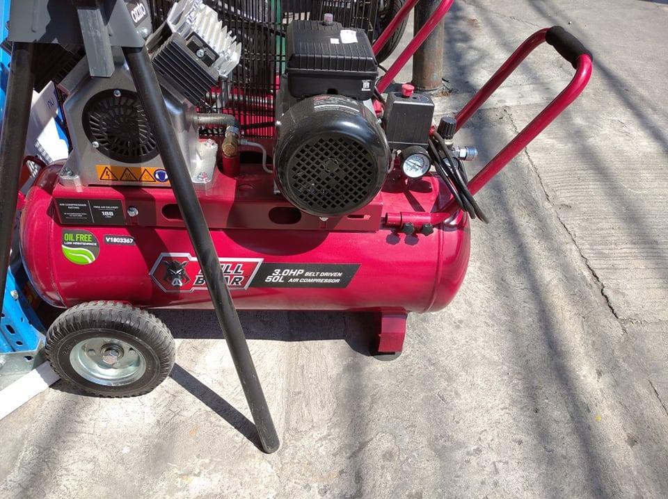 Full Boar Air Compressor 3HP 50Litre Belt Driven, Commercial