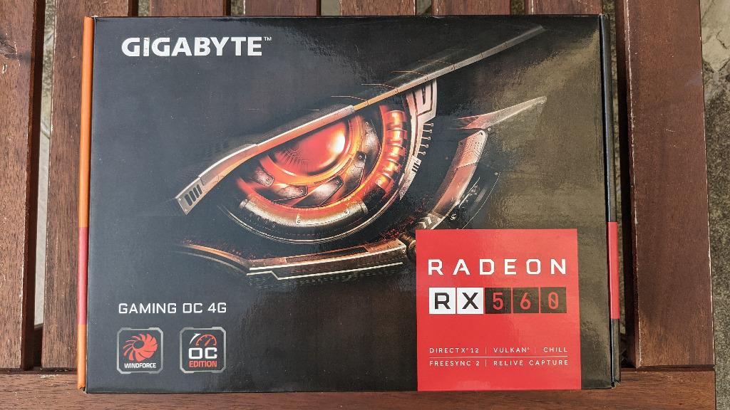 Gigabyte radeon rx best sale 560 oc 4gb
