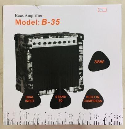 GLOBAL B-35 BASS AMPLIFIER (Category: Soundbars, Speakers & Amplifiers) located in Manila. Submitted by sportshubb (Listing ID 1084929455, Image 1). Description: GLOBAL B-35 BASS AMPLIFIER 4200 Specifications. - Output power 35 watts - Speaker : 10 - Function: High&low input, volume,4 band EQ,phones 09553905436 - Globe 09067036454 - Globe 09507383831‬ - Smart or Sun (02) 583 7557 - Landline We can do door to door cash-on-delivery (COD) within Met