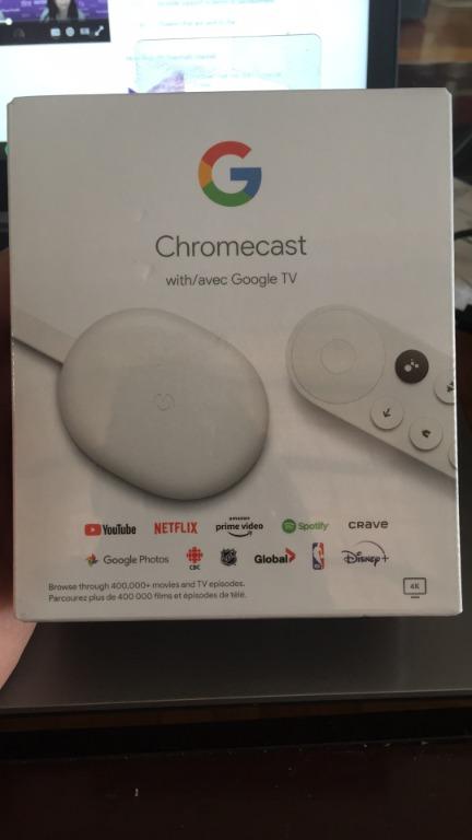 Google Chromecast with Google TV (Category: Other Gadgets) located in Cainta. Submitted by ceeesquared (Listing ID 1084994179, Image 1). Description: Brand new, sealed. Won from a raffle.