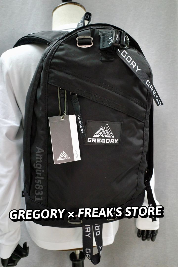 GREGORY × FREAK'S STORE day pack black, 男裝, 袋, 腰袋、手提袋