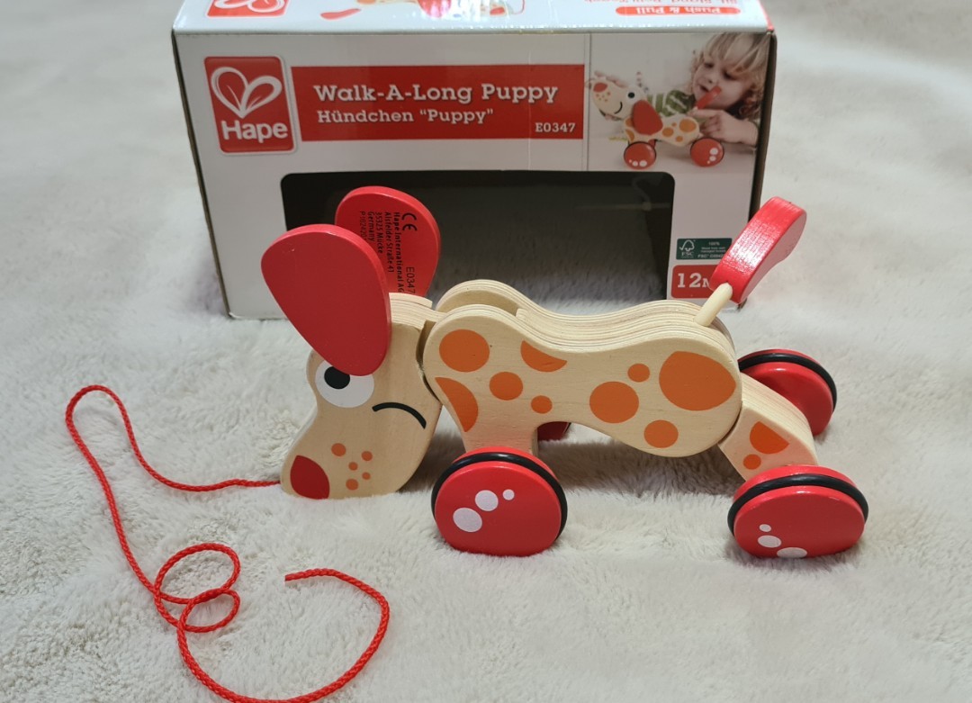 hape pull along puppy