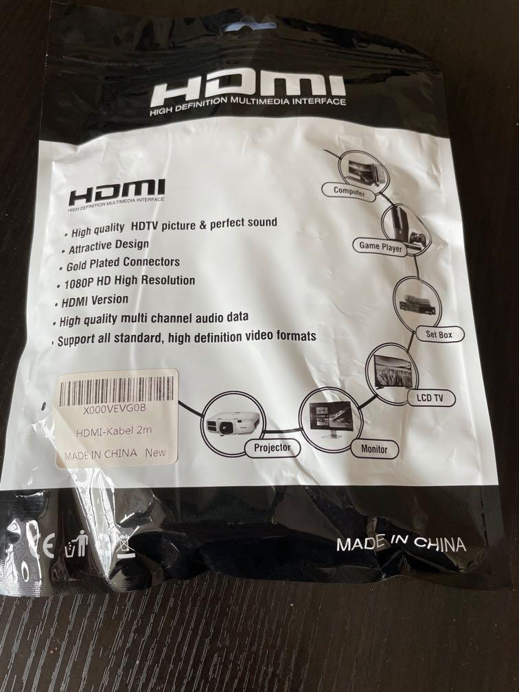 HDMI cable （分類：電腦線、轉接線及轉換器）位於 Hong Kong。 由 funny2468 提交（商品編號 1084909621，圖片 2）。簡介： Full HD 1080 Support HDTV Ultimate speed 。