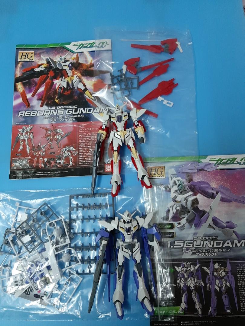 HG 1/144 1.5 Gundam & Reborns Gundam, Hobbies & Toys, Toys & Games on