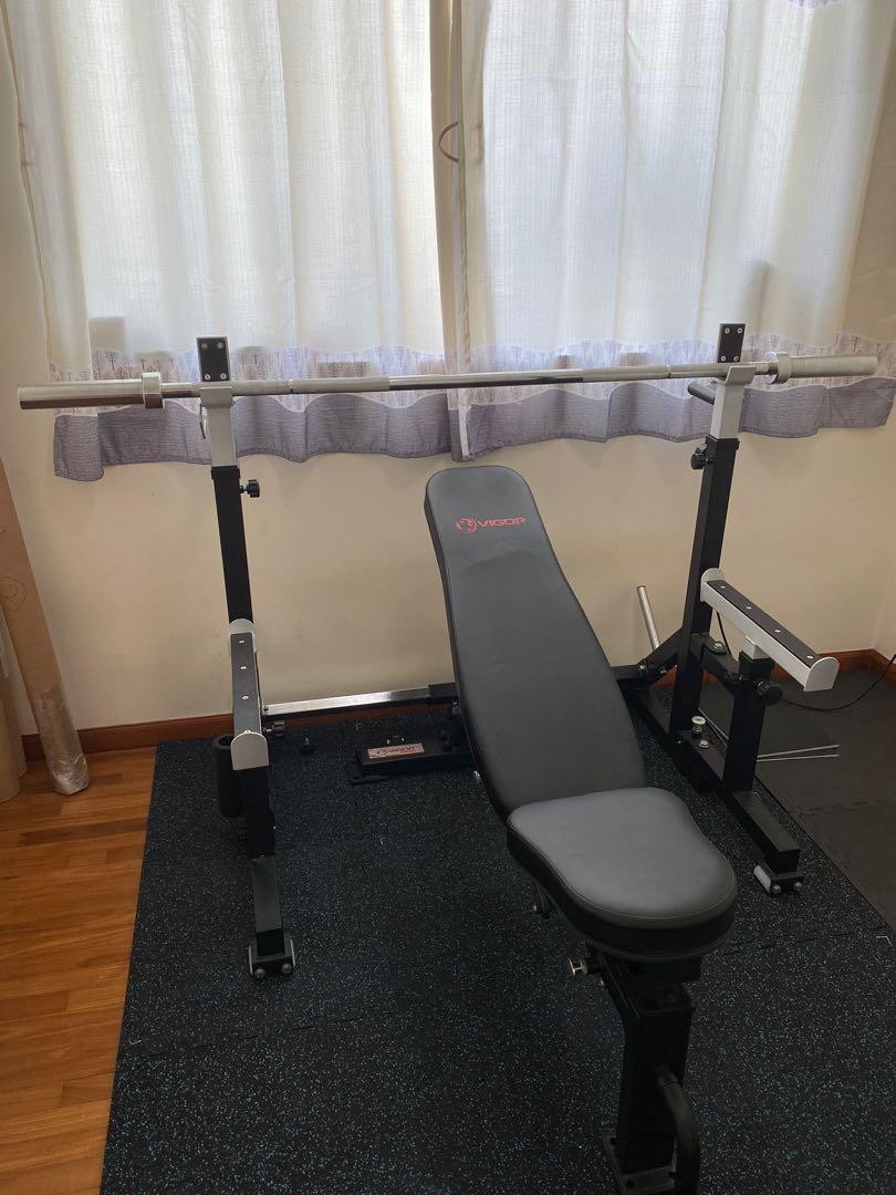 Workout bench shop with pulley