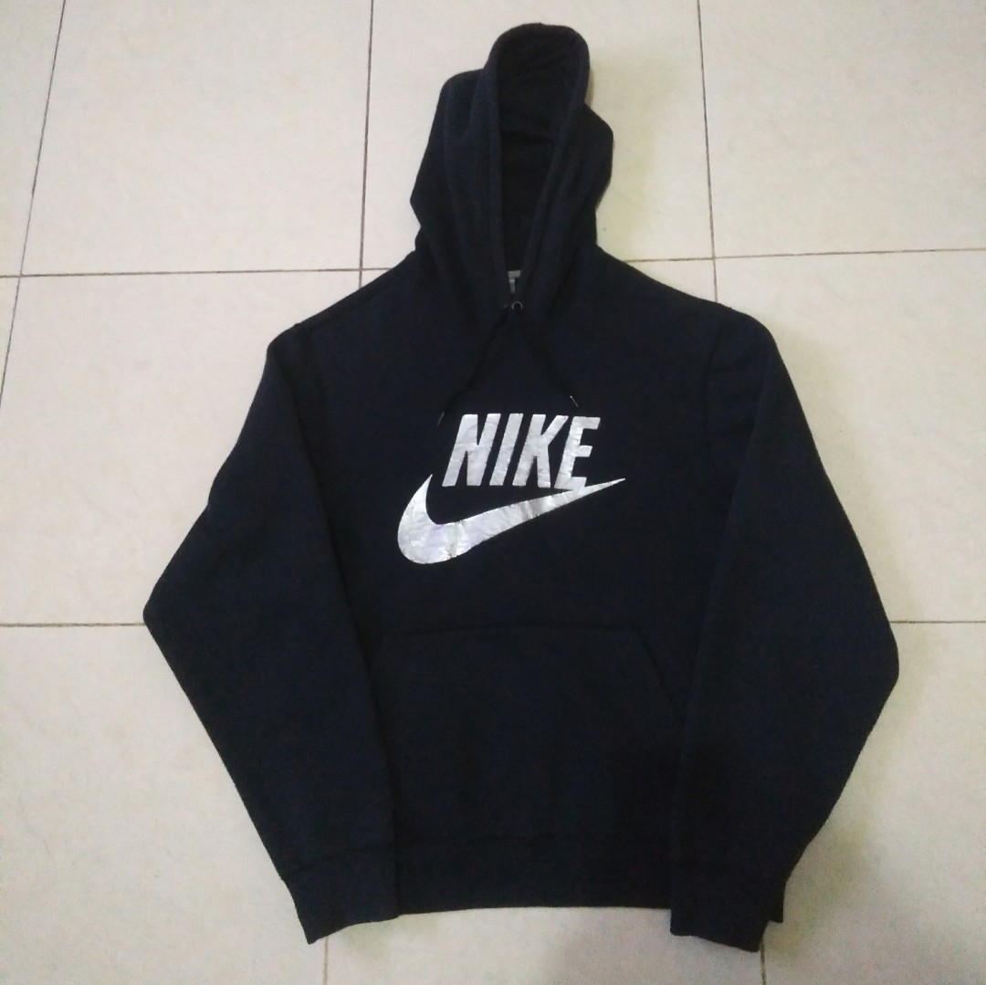 nike oversized logo hoodie