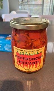Hot Peperoncini Peppers