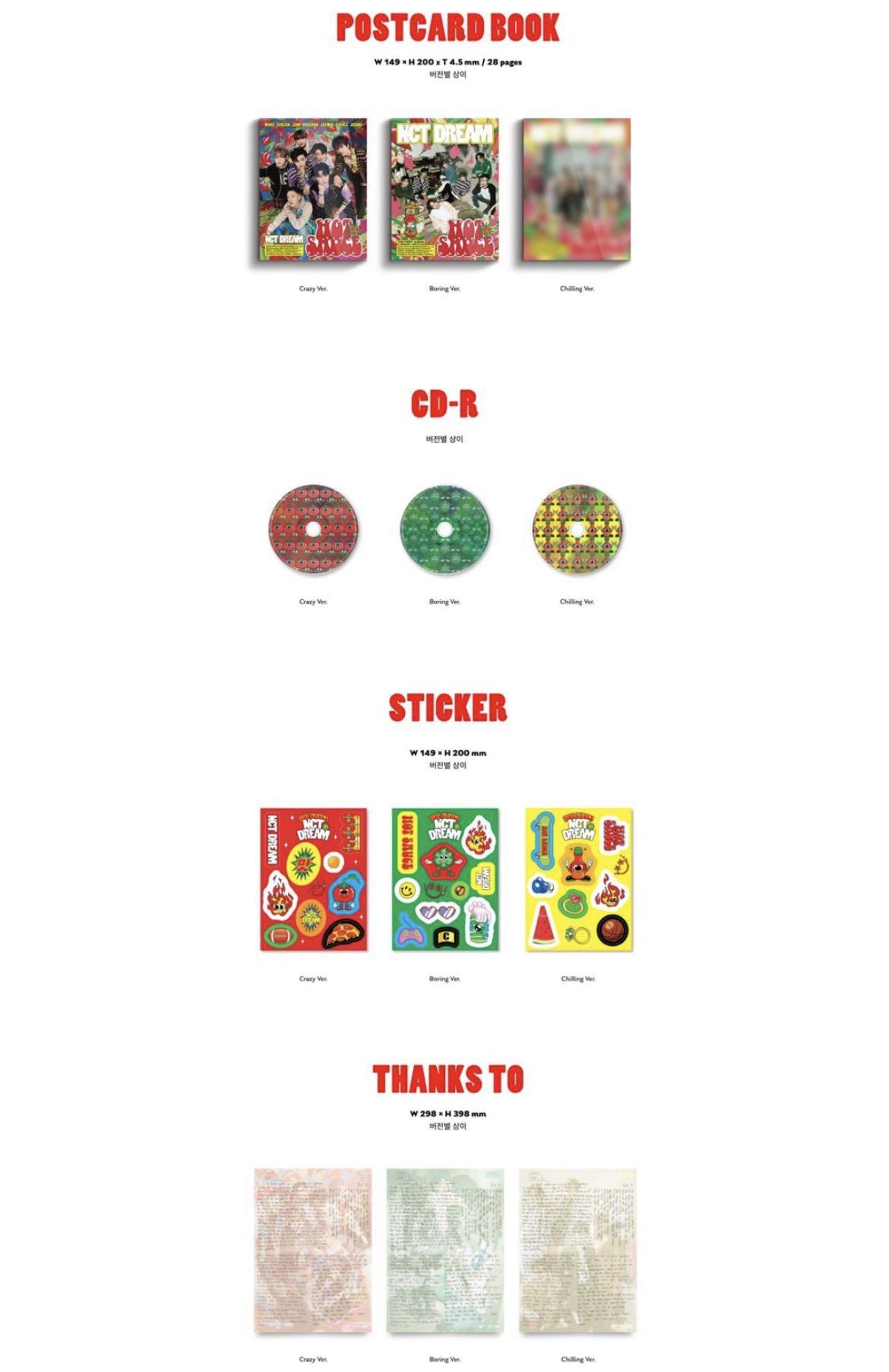 incoming instock nct dream hot sauce hobbies toys memorabilia collectibles k wave on carousell