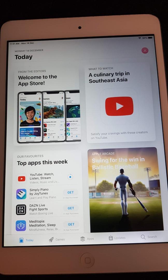 iPad Mini 1 16gb Wifi (Category: iPad) located in Cavite. Submitted by jmy826 (Listing ID 1084904084, Image 1). Description: 3,400.0php iPad Mini 1st Offering, Apple brand 16gb in White Bezel Smooth pa po, walang dents Sign in your Apple ID. Inclusions: Cable Gadget stand sturdy at pocketable. Sorry walang case mas ok kasi kung kayu bibili para mas personal😉 Pm po sa interested. ThankÜ Imus, Las Piñas, Manila, Bacoor, Dasma, Tagaytay, Laguna, Al