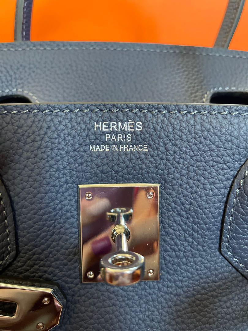 Hermes Birkin 30 Box Navy  Luxury pre-owned fashion from Japan –  Fingertips Vintage