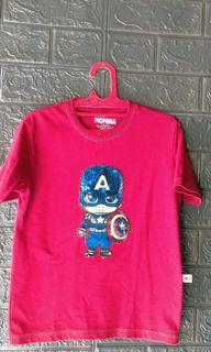 Kaos Anak Capten Amerika
