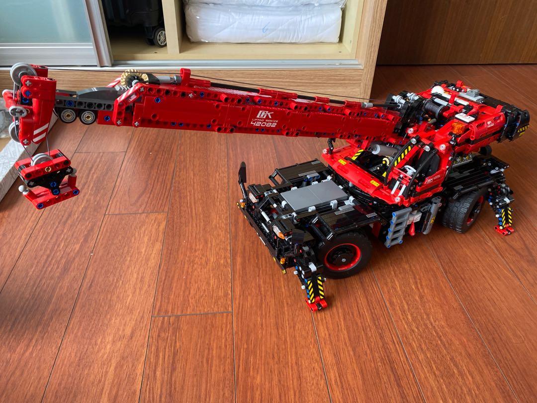 Lego 42082 - Rough Terrain Crane [built], Hobbies & Toys, Toys & Games ...