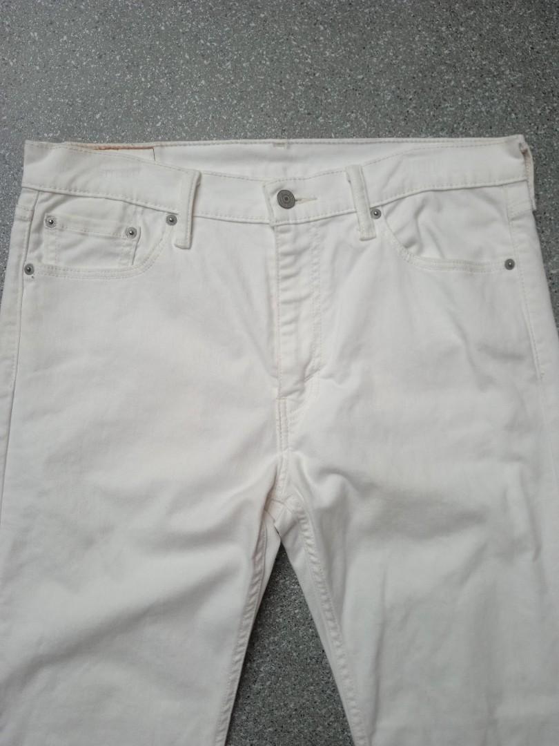 Levis 513 best sale white