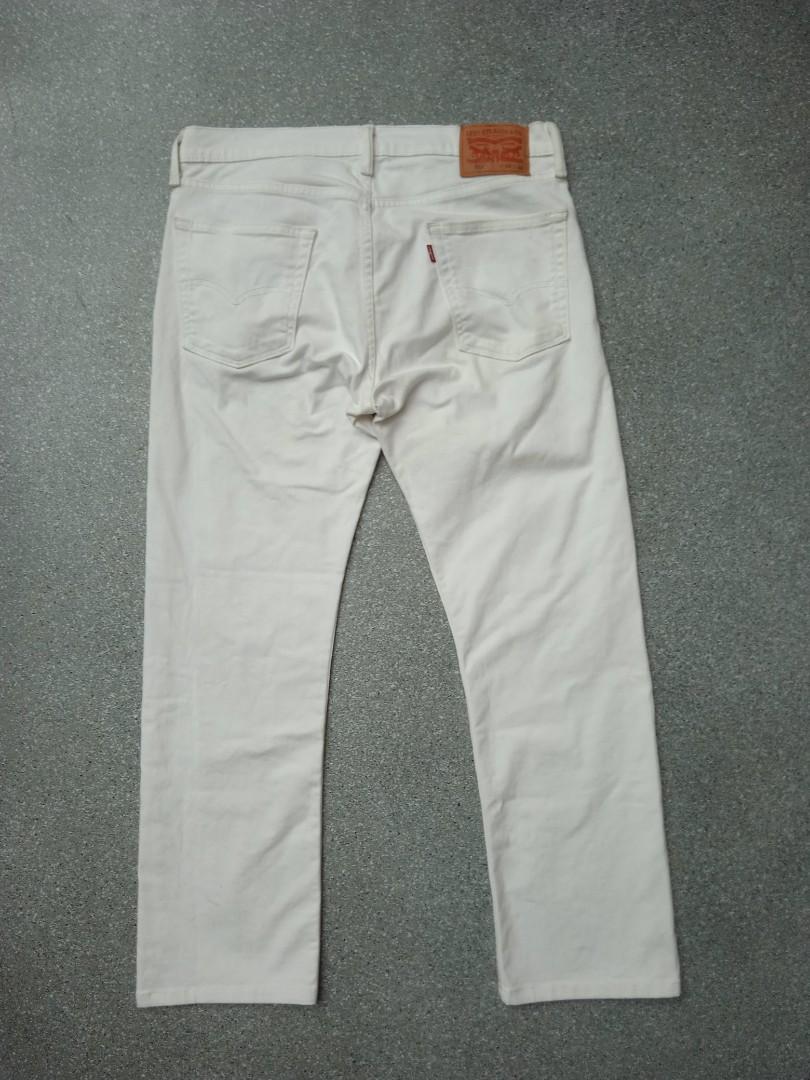 Levi's 513 white jeans store