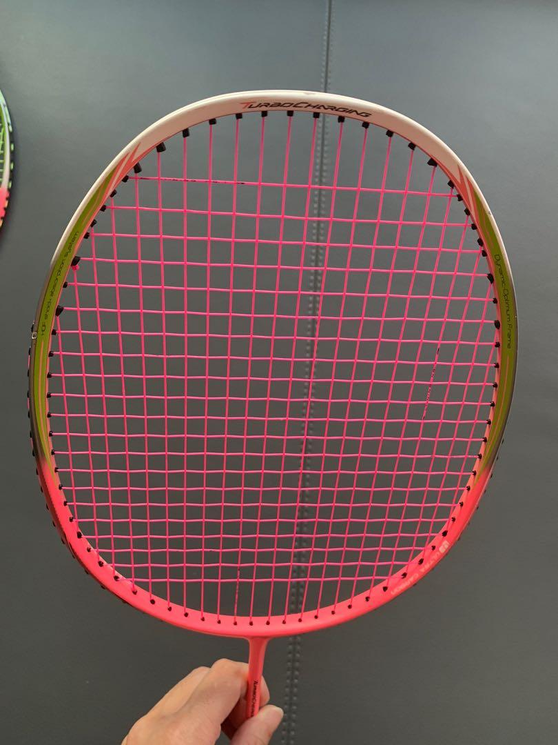 Li Ning Turbocharging N7ii light pink, Sports Equipment, Sports & Games, Racket & Ball Sports on
