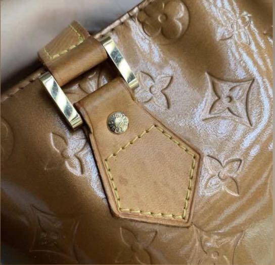 Louis Vuitton, Bags, Louis Vuitton Bronze Monogram Vernis Houston Bag