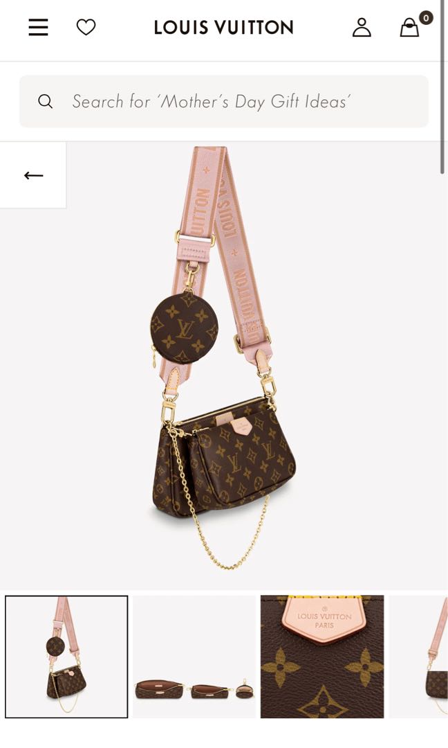 Louis Vuitton Rose Clair Multi-Pochette Bag – Votre Luxe