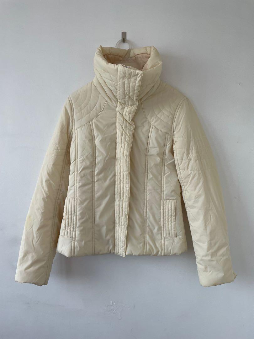 MANGO - M by MNG White Puffer Jacket 